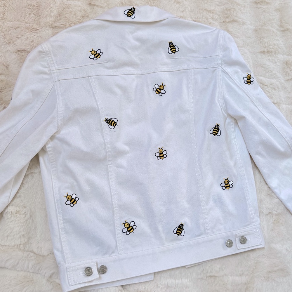 DIOR x KAWS Denim Jacket with Embroidered Details - Picture 14 of 16